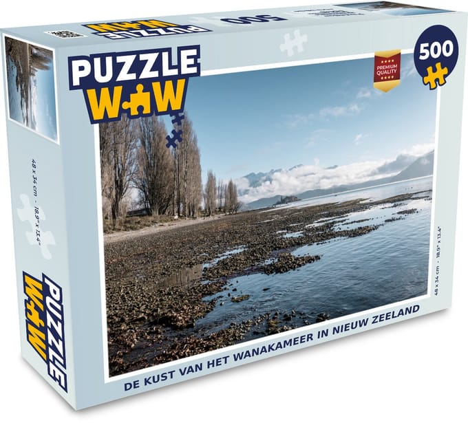 Puzzel Water - Steen - Meer - Legpuzzel - Puzzel 500 stukjes