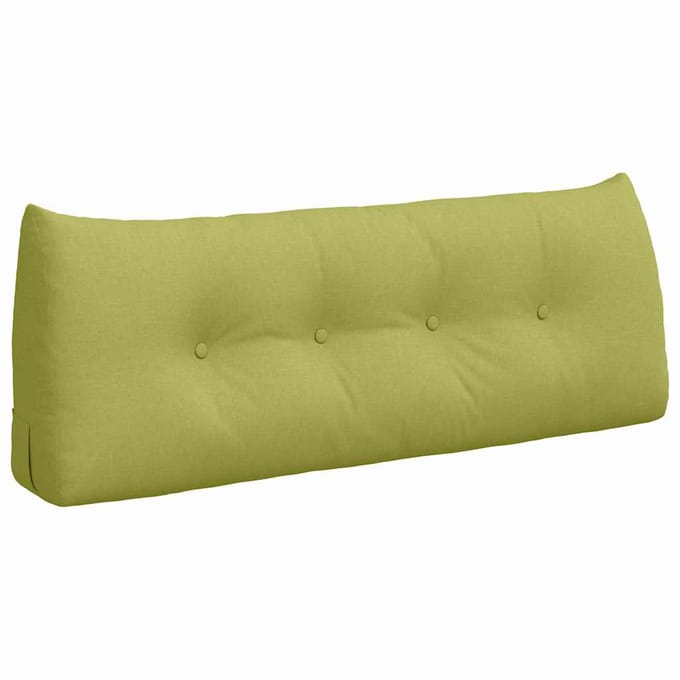 vidaXL - Rugkussen - Lichtgroen - 120 - x - 50 - x - 24 - cm - Stof