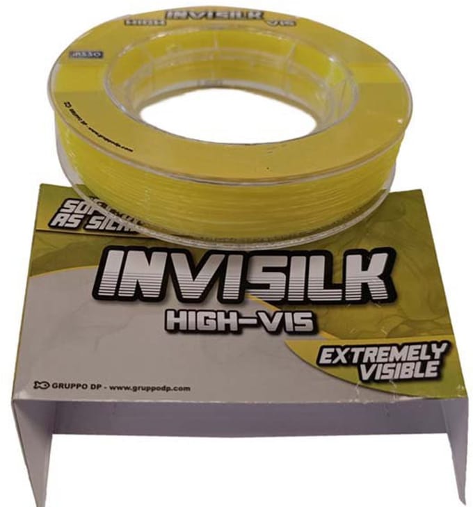 Asso Invisilk 220 M Monofilament Geel 0.500 mm