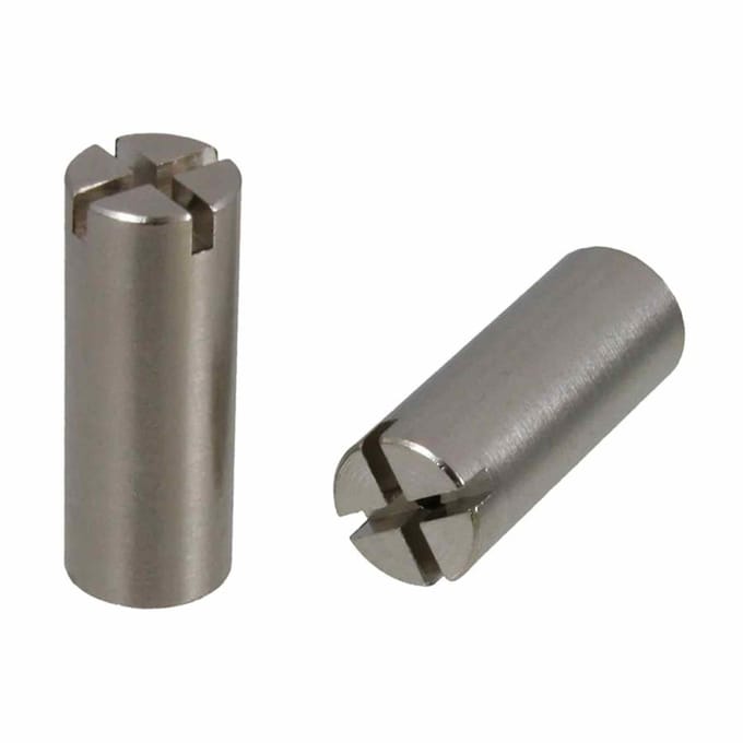 Allparts LT0599010 Truss Rod Nuts Fender 10-32 Philips Chroom 2 stuks