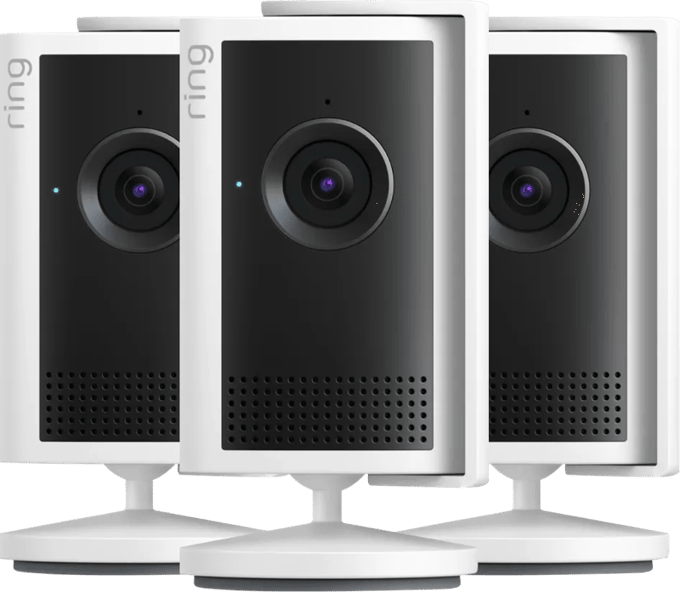 Ring Indoor Camera Plus Wit 3-Pack