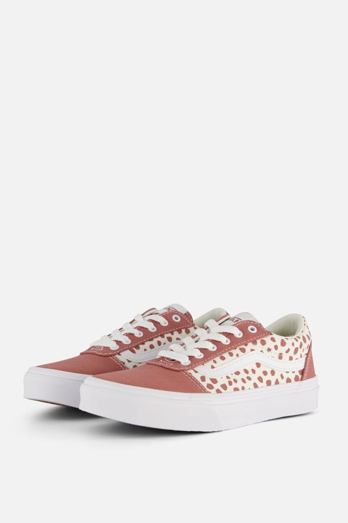 Vans Ward Dots Sneakers roze Canvas - Dames