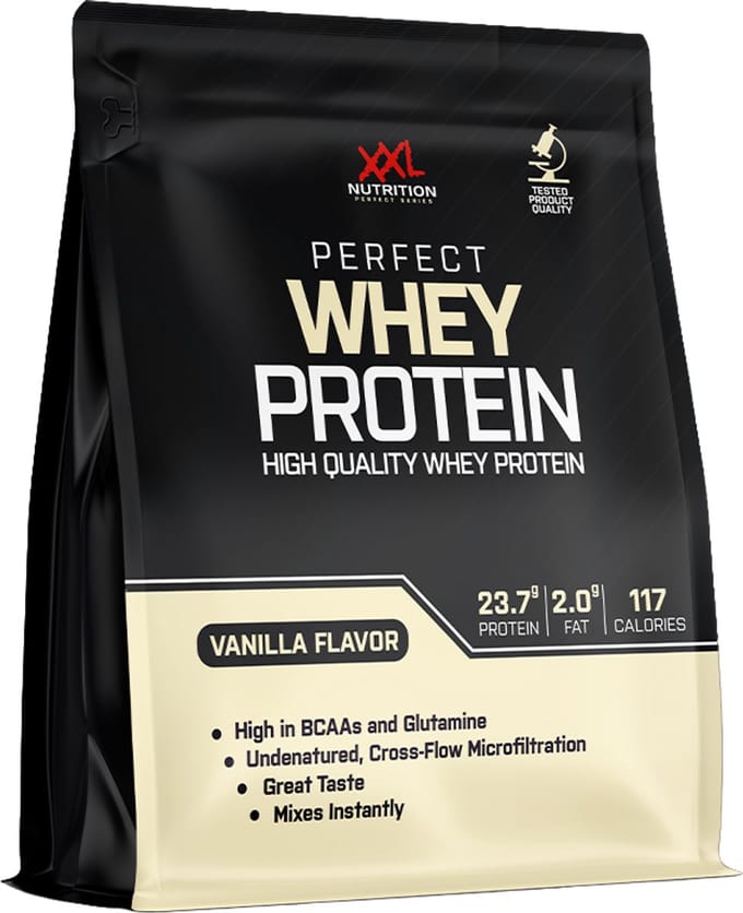 XXL Nutrition - Perfect Whey Protein - Vanille - Eiwitpoeder - 2000 g