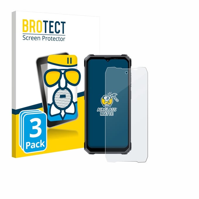 BROTECT - Screenprotector voor Blackview BL7000 - Folie Beschermfolie Beschermglas matte 3 Stuks