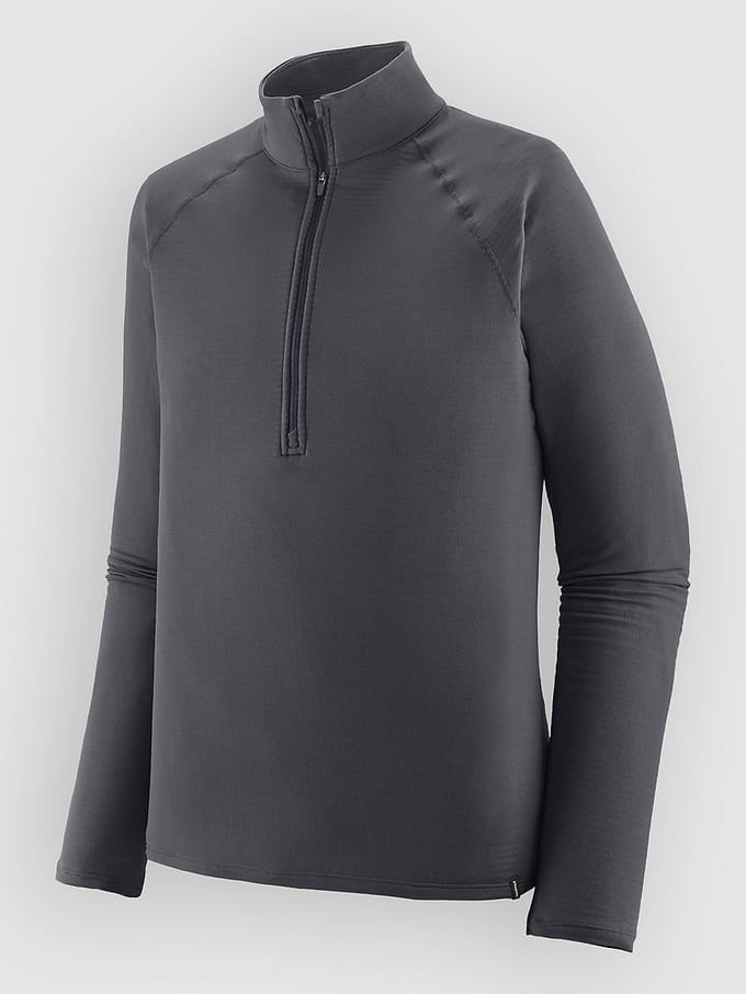 Patagonia Cap Tw Zip Neck Thermo Shirt blauw