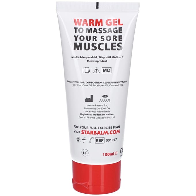 Star Balm Warm Gel Tube 100ml