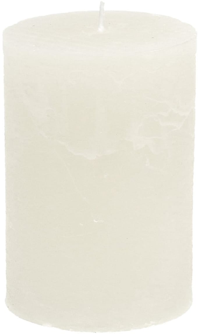 Effen pilaarkaarsen, wit, 70x100mm, set van 4, huwelijksdecoratie, pre