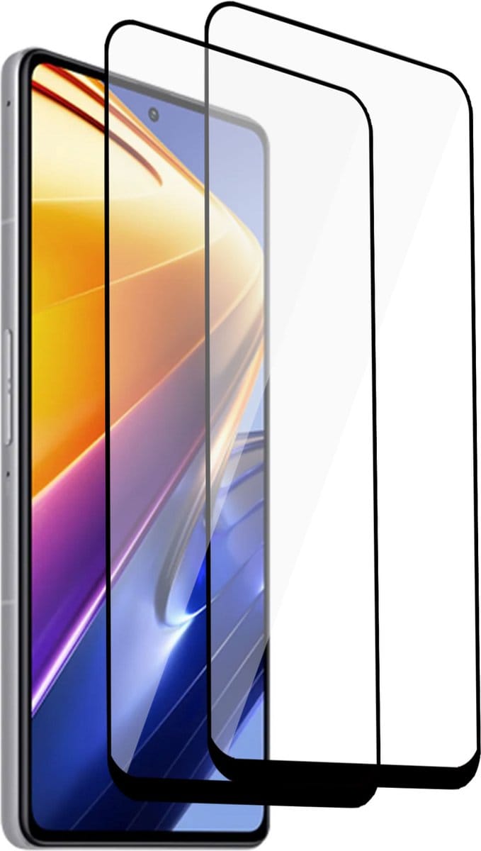 2x Screenprotector geschikt voor Xiaomi Poco F4 / F4 GT – Full Screen Protector Tempered Glass