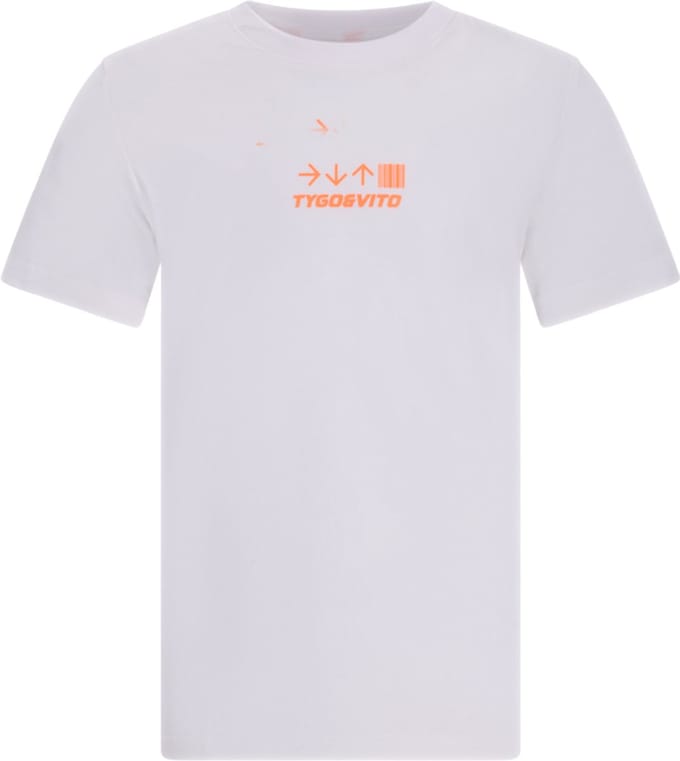 TYGO & vito jongens T-shirt wit maat 134/140
