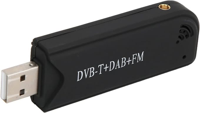 Digitale TV Tuner Stick - USB DVB-T Ontvanger - Televisie Kijken - Real-time Opname