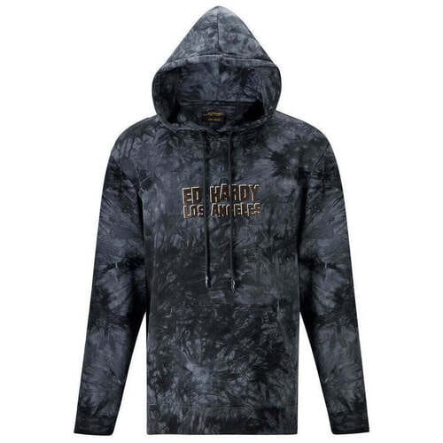 Capuchon sweaters Ed Hardy Los Tigres Hoody Black