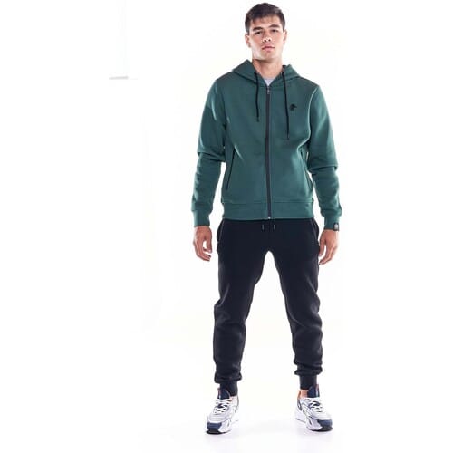 Fleece Jack Leone 1947 Man Hoody Full Zip Soft Basic