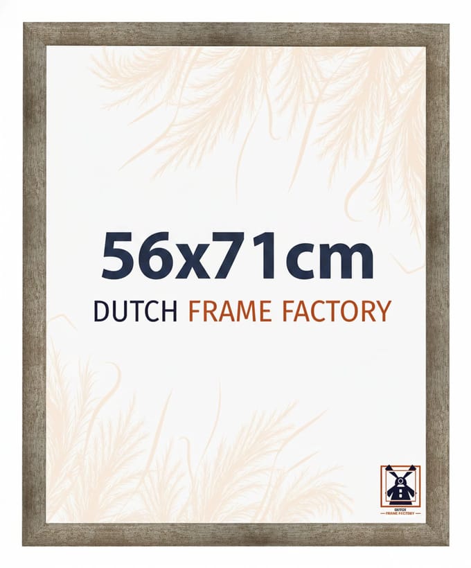 Fotolijst 56x71 cm - MDF - Metaal Vintage - Benno