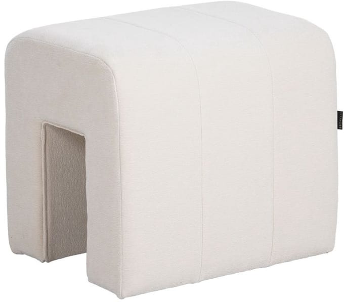 Bronx71® Modulaire hocker Seth chenille off white
