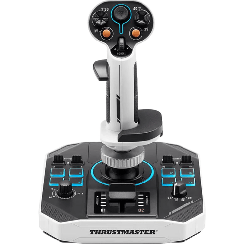 Thrustmaster SOL-R 1 Flightstick – Joystick voor PC – Ambidextrous (Links & Rechts) – 44 Actieknoppen – H.E.A.R.T. Technologie – Ideaal voor Star Citizen & Flight Simulator