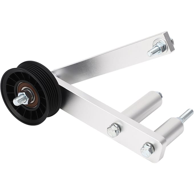 Kit de pompe à air tout-terrain Alliage d'aluminium Robuste Poulie Support de volant Ensemble de poteaux pour