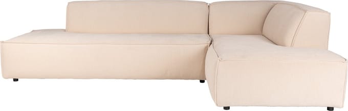 Zuiver Fat Freddy Rib Bank Rechts Naturel/ Beige