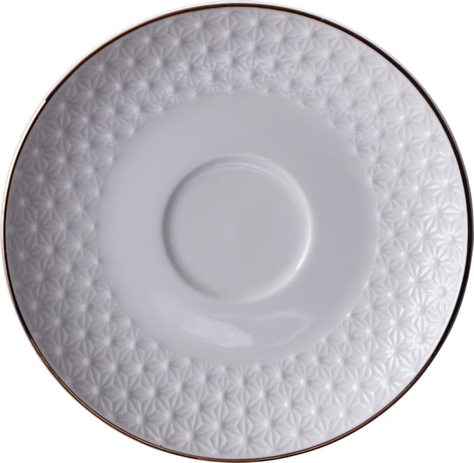 Tokyo Design Studio - Nippon White - Wit/Goude Onderzetter voor kopje Ster - 180ml
