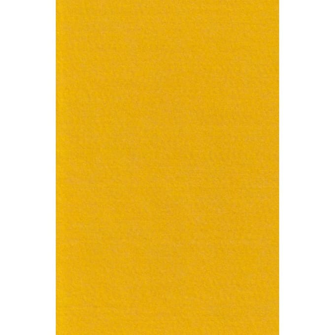 VBS Ambachtelijk vilt, 20 x 30 cm - Goudgeel