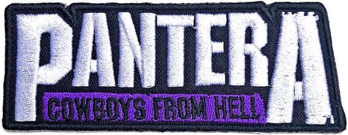 Pantera - Cowboys From Hell Patch - Multicolours