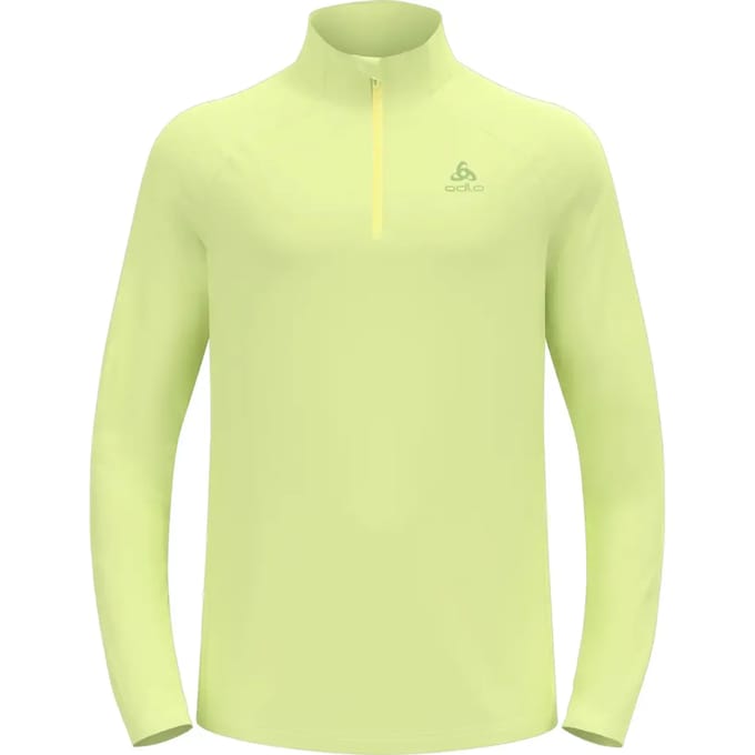 Odlo Midlayer Essential Ceramiwarm 1/2 Zip Hardloopshirt Heren - Maat L