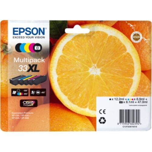 Epson Inktcartridge 33XL (C13T33574012) 5-kleuren Multipack Hoge capaciteit