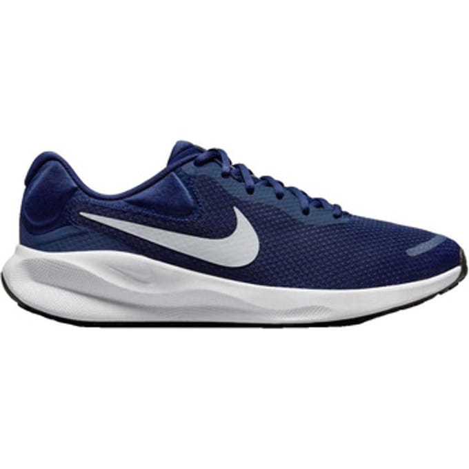 Nike Revolution 7 Midnight Navy Heren Sneakers Blauw Zwart Wit FB2207-400 42 gray