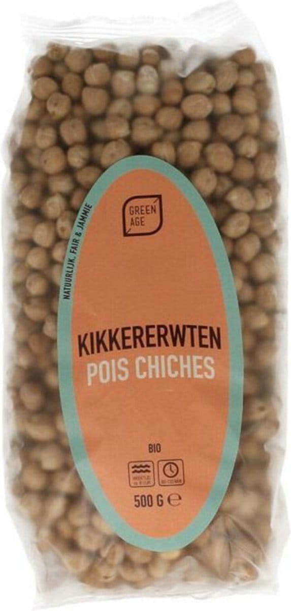 Greenage Kikkererwten bio 500 Gram