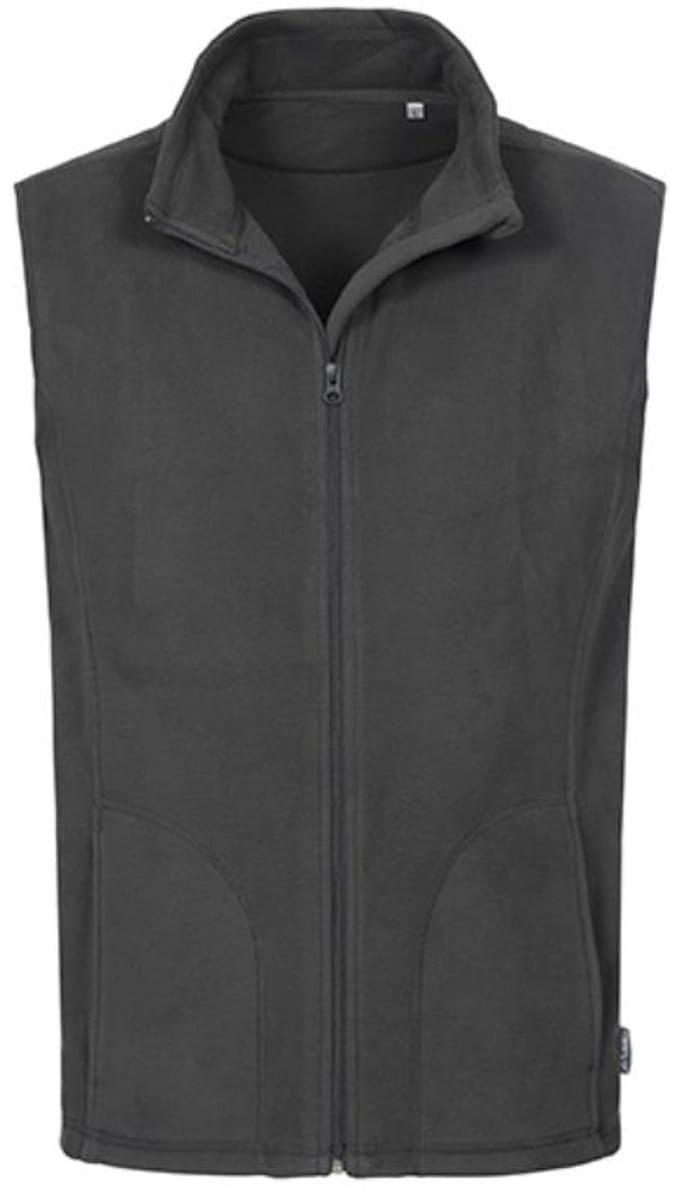 Stedman - Fleece Vest - Grey Steel (Solid) maat M