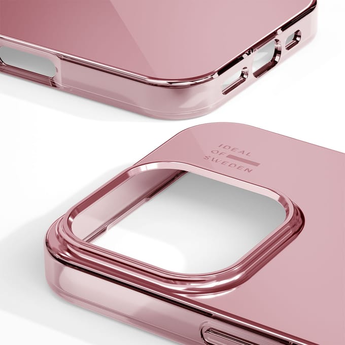 iDeal of Sweden Mirror Case geschikt voor Apple iPhone 16 Pro Max - Mirror Rose Pink