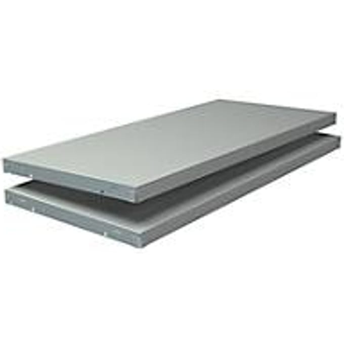 Legbord, voor legbordstelling, 800 x 350 mm, wit, 2 stuks