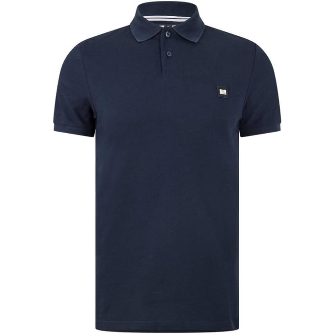 Weekend Offender Heren Barnum Poloshirt met Korte Mouwen (Marine)