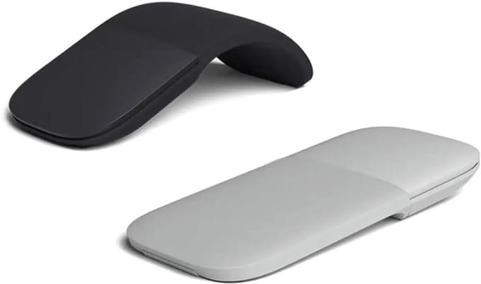 Goshyda Foldable Mouse, Ultra-Thin Ergonomic Design, Stable Performance, ARC Touch Mouse for PC (#1)