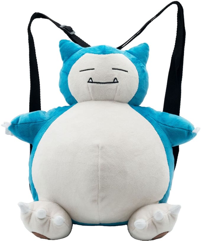Pokemon Snorlax Pluche Rugzak (36 cm)