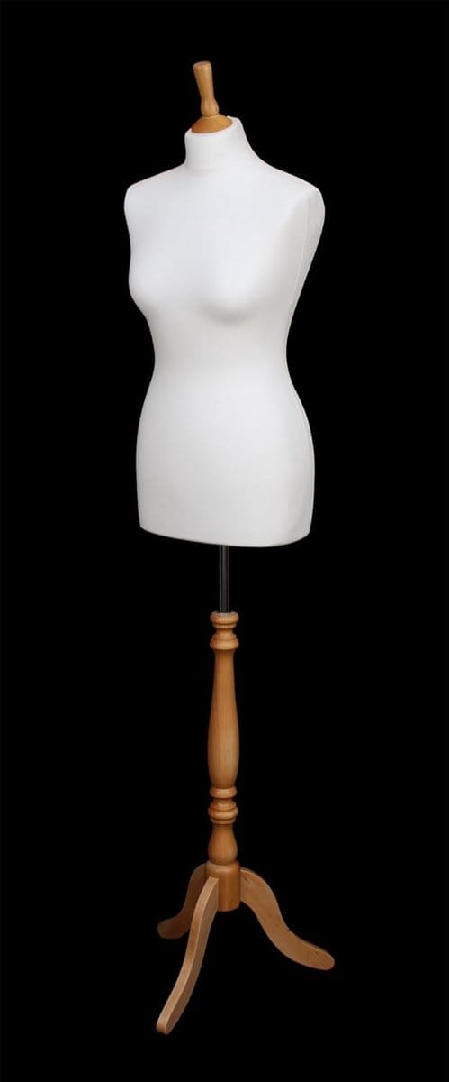 Vrouwelijke Dressmaking Dummy Maat 14 - Statief Stand
