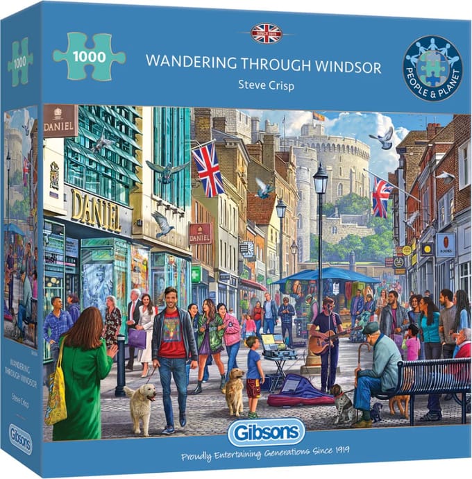 Gibsons puzzel 1000 stukjes Wandelen door Windsor