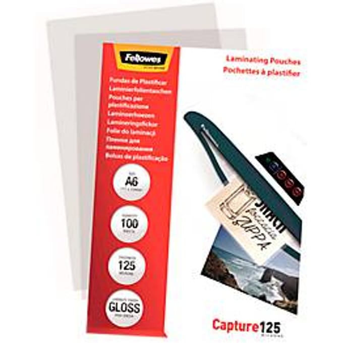 Lamineerhoezen A6 125 Micron – 100 Stuks – Glanzend – Extra Bescherming – Voor Alle Lamineermachines