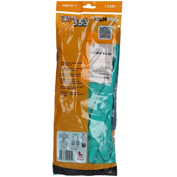 Palmpro Herbruikbare Nitrile Interface PLus gloves Groen Maat 7 Medium 1 Handschoenen