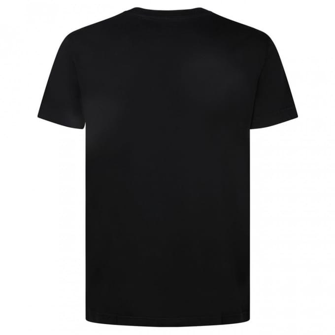 Diesel Industry denim logo zwart T-shirt