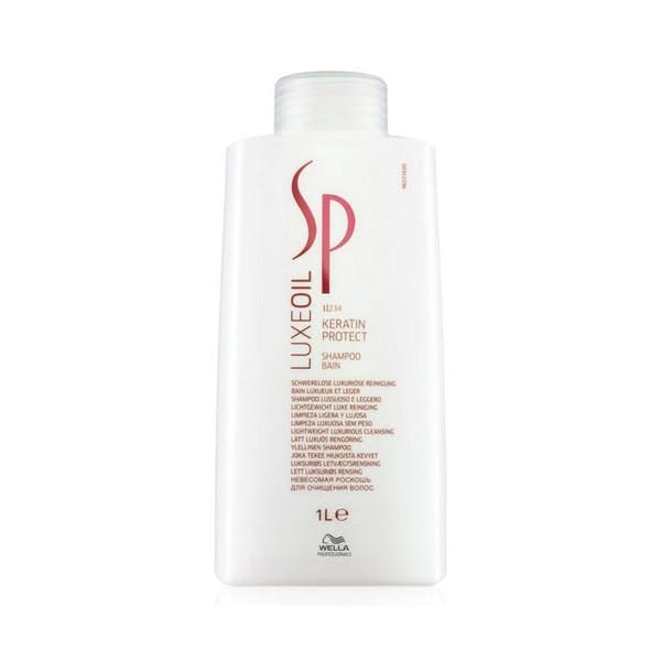 Wella Professionals SP Luxe Keratin Protect Shampoo - 1000 ml - Alle haartypen