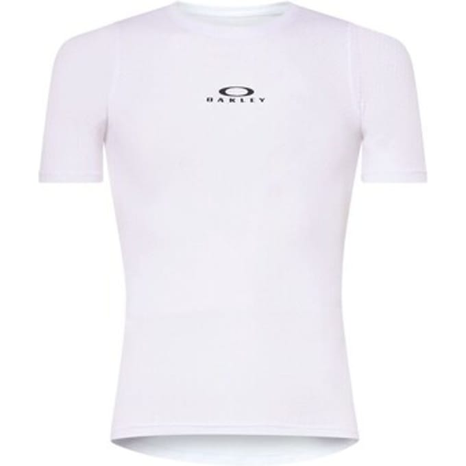 Oakley Apparel Endurance Base Layer Korte Mouw Wielertrui Wit 2XL Man
