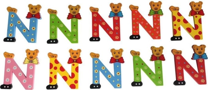 Kleine beren plakletter N (5cm)