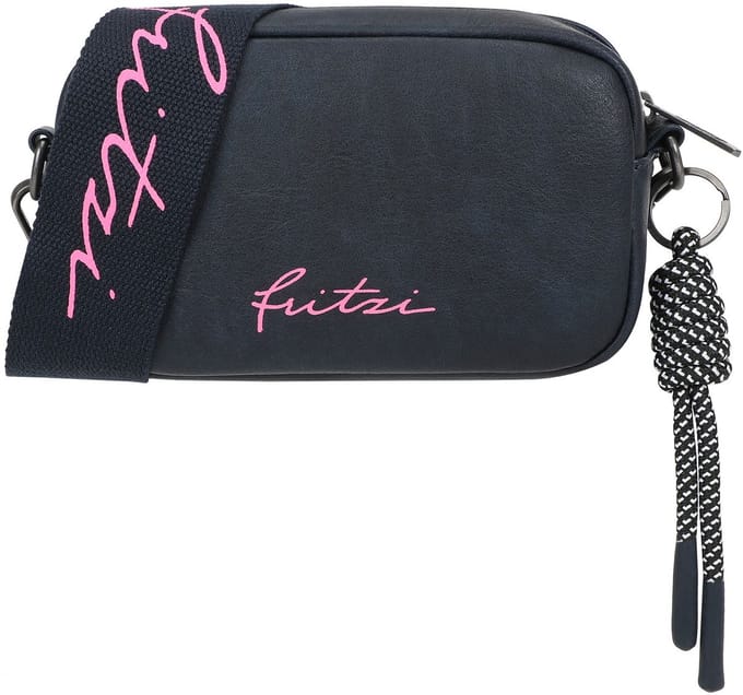 Fritzi aus Preußen schoudertas Lou Cross Bag Blue donkerblauw