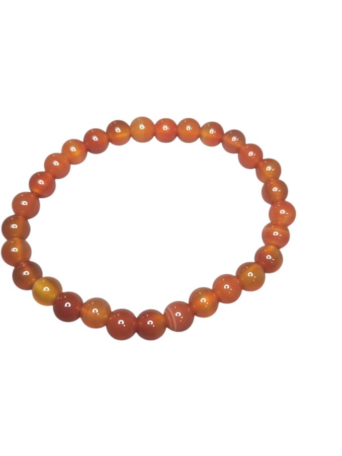 Carneool agaat armband.