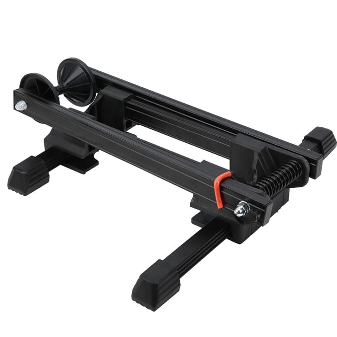 Support de Roue Pliable pour Vélo Support de Stationnement au Sol pour VTT Support de Réparation Noir noir