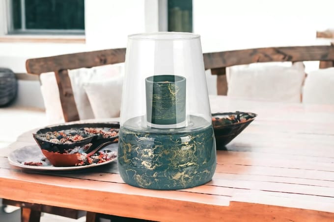 Geurkaars Lamp Groen