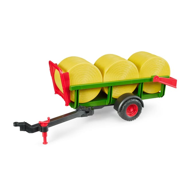 Bruder ronde balen verzamelaar speelgoed landbouwmachine.