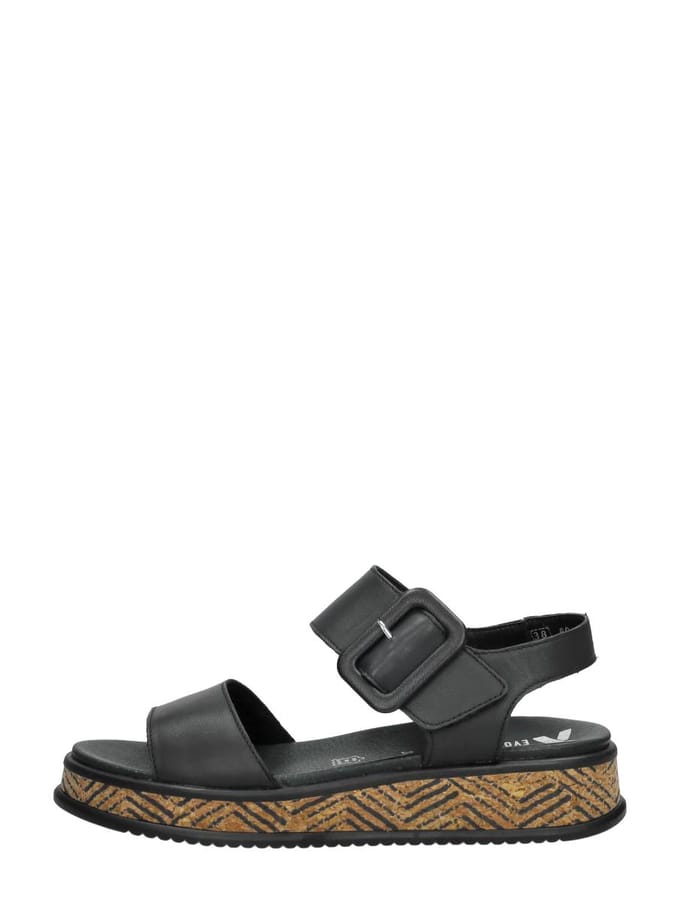 Rieker Sandalen zwart Synthetisch - Dames - Maat 41