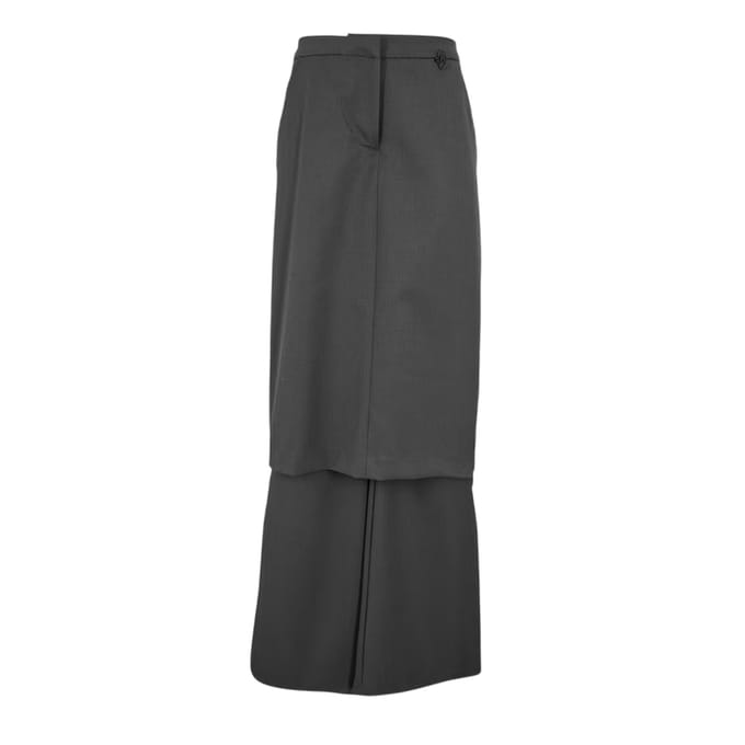 Diesel Dames P Earl Rechte Pantalon (Grijs)