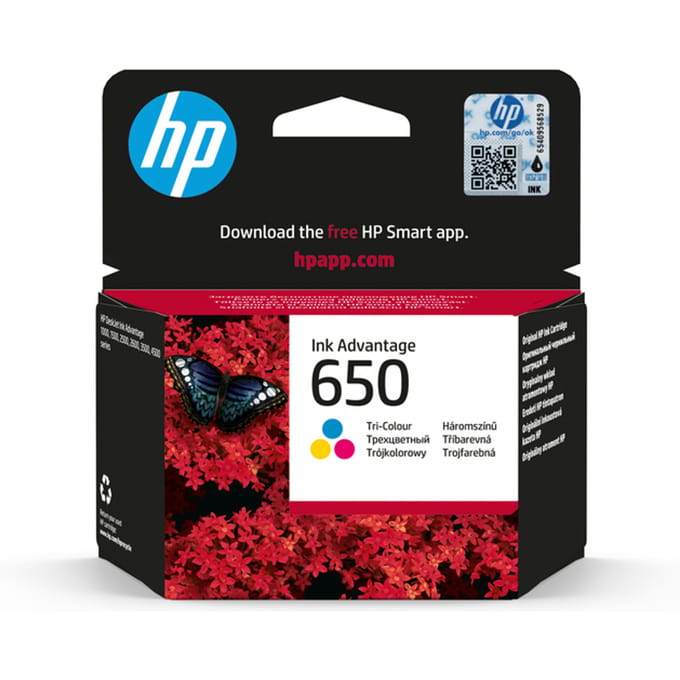 HP 650 (CZ102AE) inktcartridge kleur (origineel)